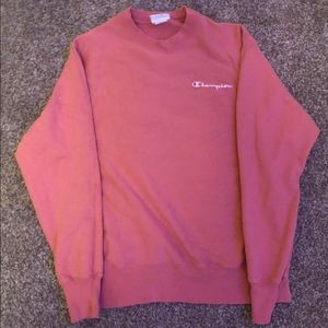 Peach champion sweatshirt